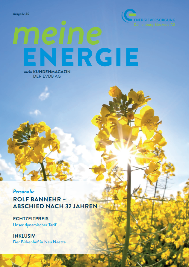 Titelblatt Kundenmagazin Ausgabe 30